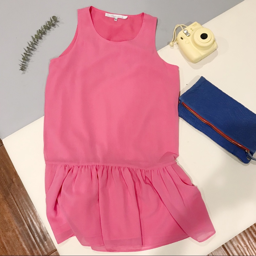 Lovers + Friends summer drop waist dress SZ S EUC